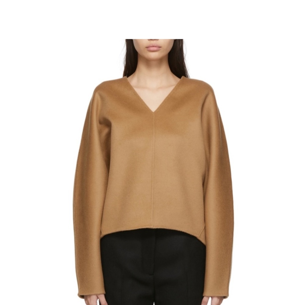 Toteme wool cashmere blend top.